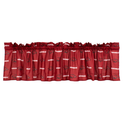 NCAA Tailored Window Valance