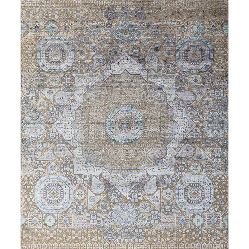 Moroccan Area Rug, Rectangle 9' x 12'
