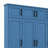 Hall Tree With 4 Hidden Hanging Hooks, Versatile Walnut Seating Bench With 8 Doors, Entryway Shoe Cabinet With Open Compartments-1953416084