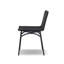 Chaise de salle à manger d'extérieur Worley - charbon rétro-1187947783