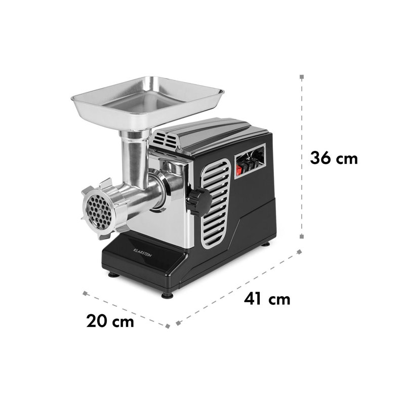 Klarstein Stainless Steel Electric Meat Grinder