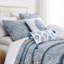 Pure Melody Microfiber Bohemian Paisley 6-Piece Oversized Quilt Set by Southshore Fine Linens-35077399-49701478