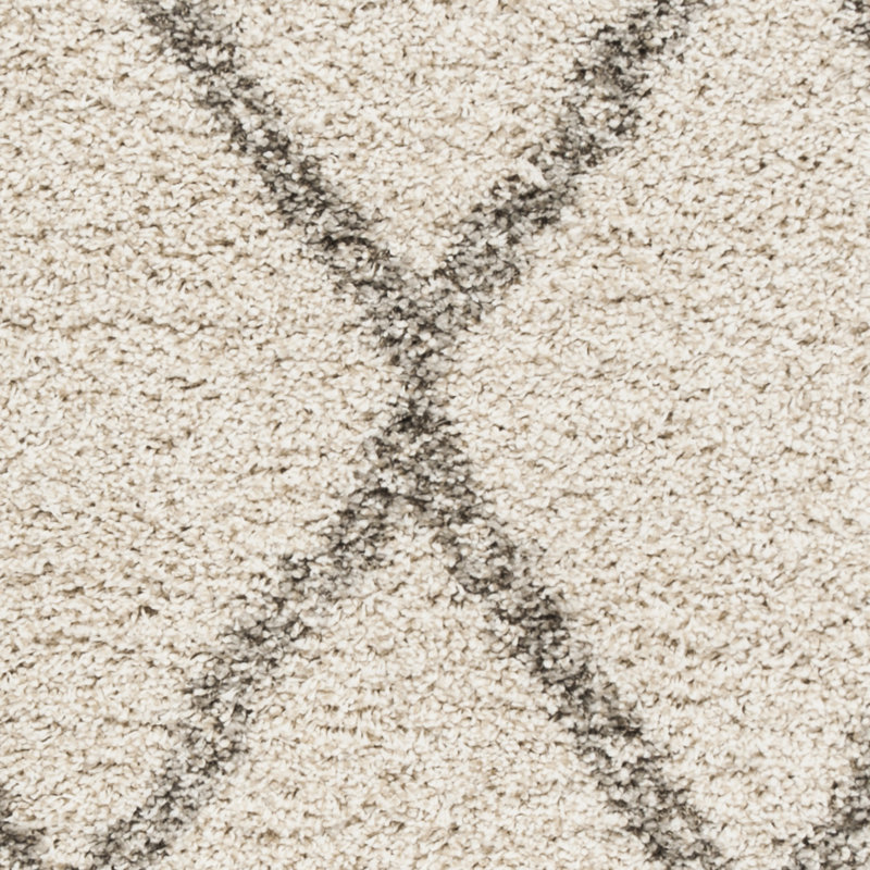 Rizco Shag Performance Geometric Rug, Rectangle 9' x 12'
