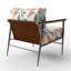 Chaise rembourrée Coastal - Fauteuil Paradise Petal-1568844210