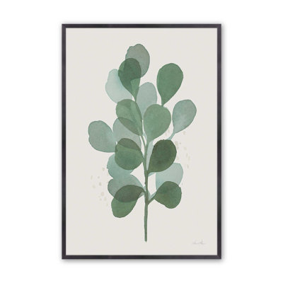 «Green Leaf Impressions I Print»