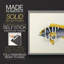 Collection de poissons tropicaux - impression encadrée en V - Restickable-232842195-232842205