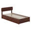 Lit plateforme en bois massif avec lit gigogne assorti Ause-1450992455-1450992449