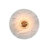 Rapoza 12" W 1-Light Dimmable Sconce with Natural Marble Shield 
