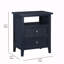Table de chevet 2 tiroirs Midnight Blue-376583641