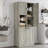 Tall Storage Cabinet with Adjustable Shelves-118319087