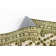 Tapis vert traditionnel en laine et nylon Anders
