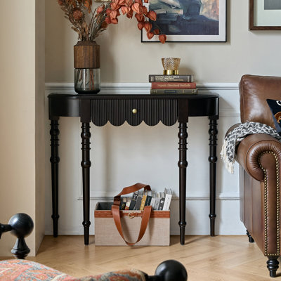 39" Solid Wood Console Table