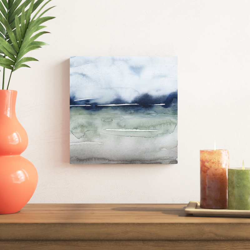 Peinture sur toile « Uplands II», H 12 po x l 12 po