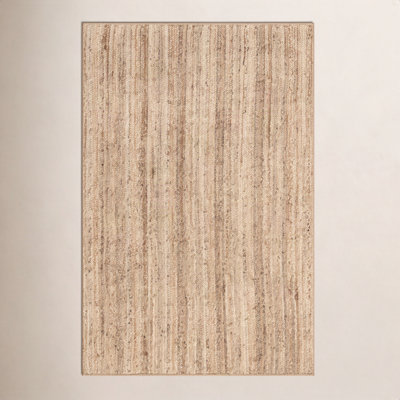 Natural Hand-Woven Jute Rug