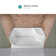 60" W x 32" D Single Threshold Shower Base with Seat