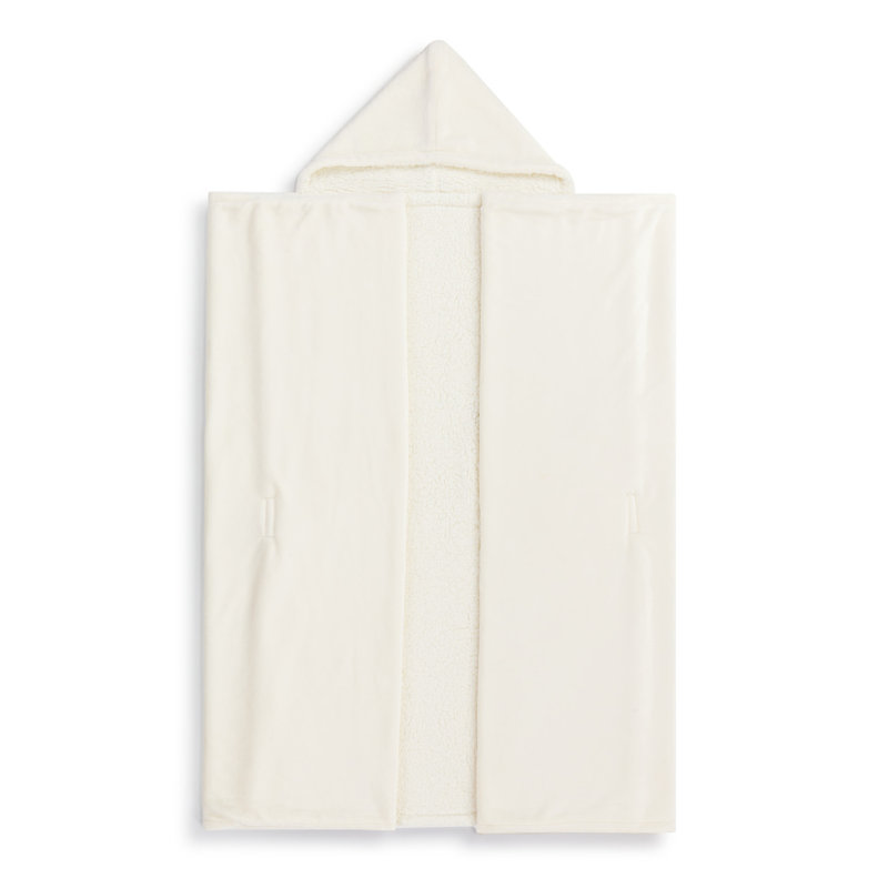 Plain Weave / Muslin Throw Blanket, Off White
