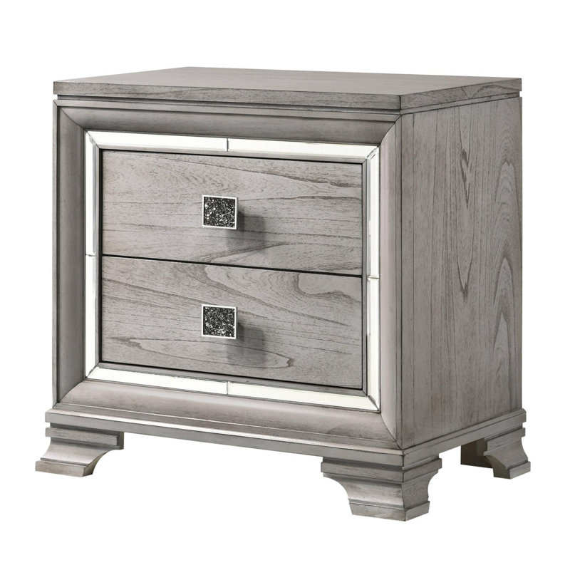 Contemporain 1pc gris clair brun