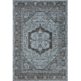Loloi II Odette Sky / Charcoal Area Rug