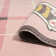 Tapis rose pour enfants Roffe