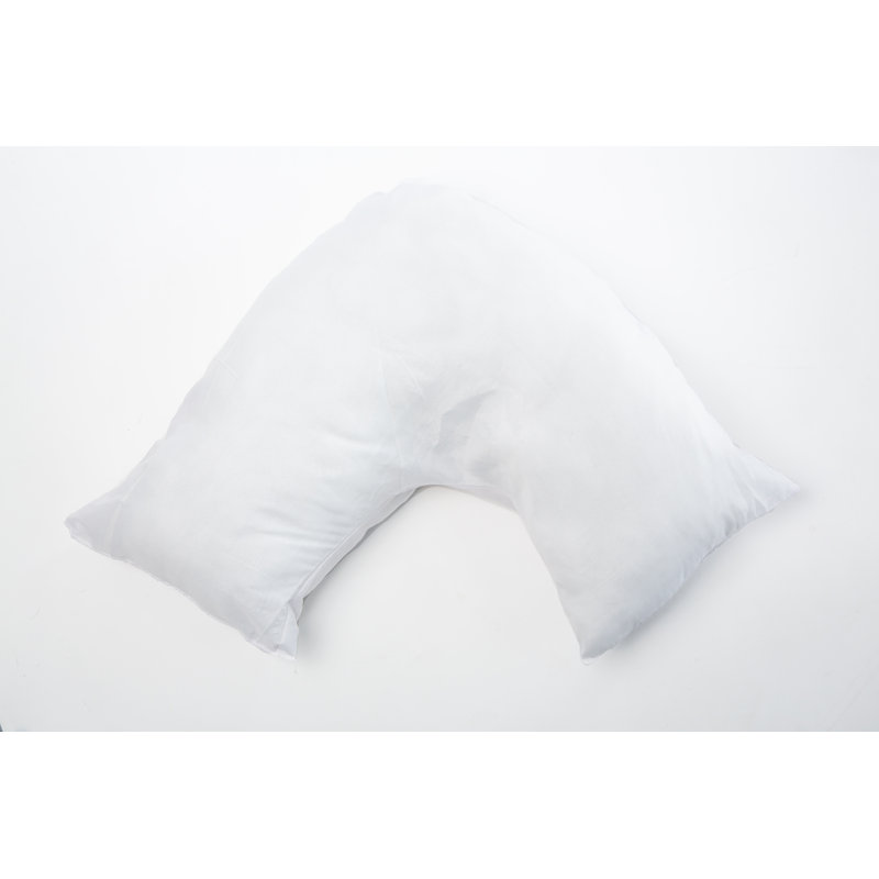 V Shaped Polycotton Support Pillow