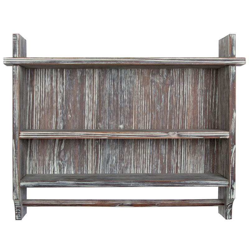 Bensonhurst Solid Wood Bathroom Shelves