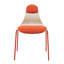 Chaise d'appoint rembourrée Shady-2118272973