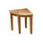 EcoDecors, Snazzy Corner. 15" W Teak Shower Bench