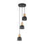 Aindrias 3 - Light Stainless Steel Cluster Pendant