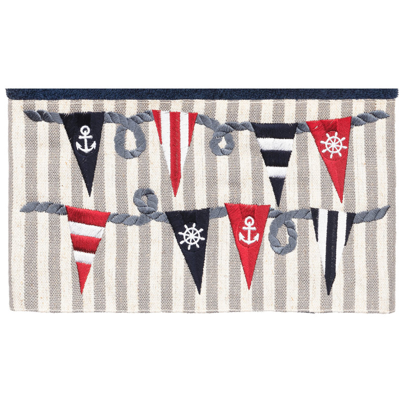 ETHAN Midweight Bath Towel, Midnight Blue