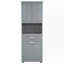 Grande armoire de salle de bain avec panier à linge-1352396557