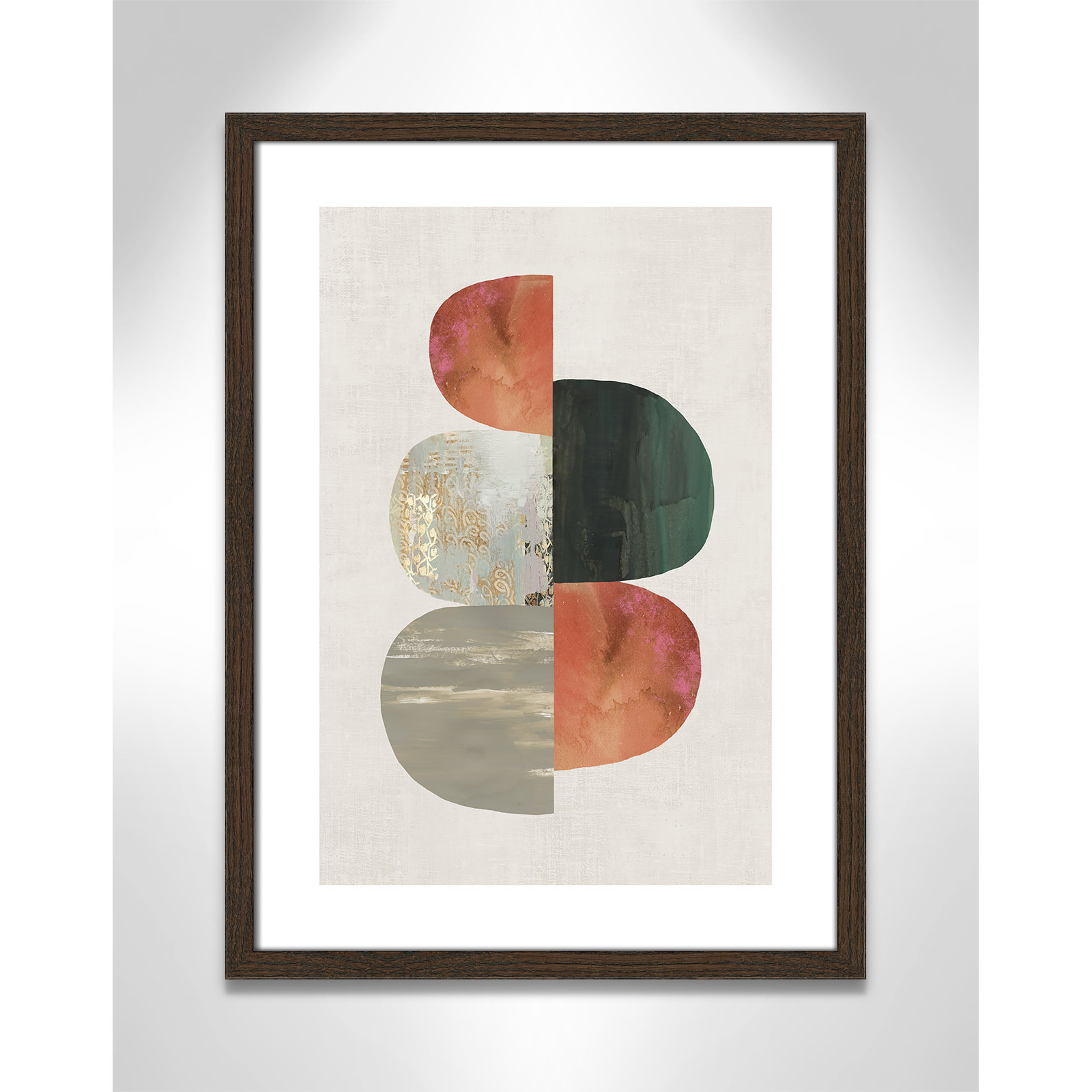 Evolving Energy II by Tom Reeves - Print, Framed Print, 23" H x 17" W, Walnut