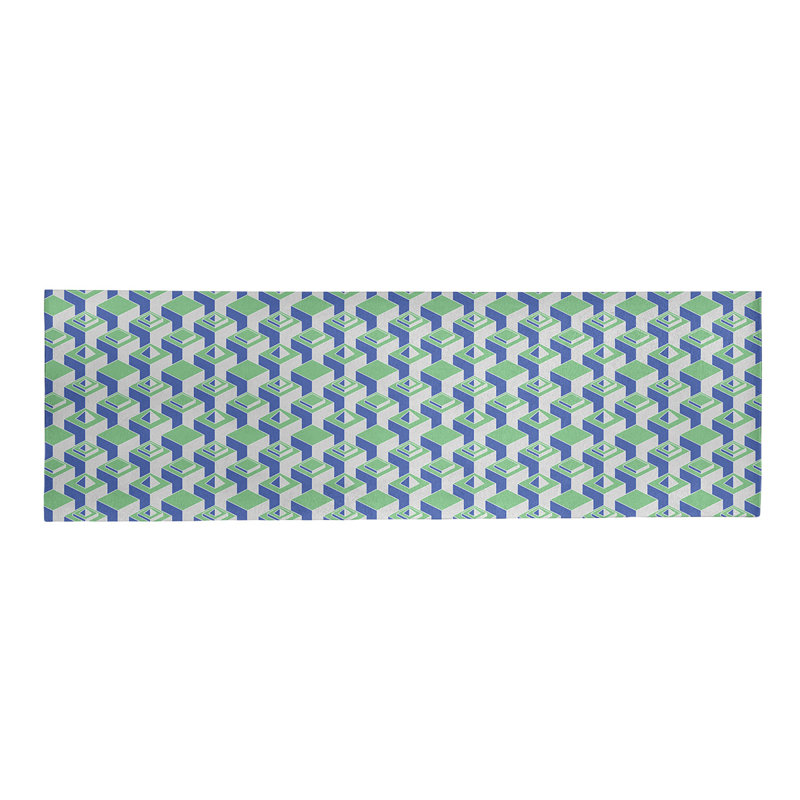 Chenille Geometric Indoor Rug, Runner 2'5" x 8'
