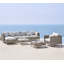 Connect Chaise Lounge Set Module Sofa Right - Taupe/Light Green