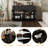 Farmhouse Large Buffet Sideboard Cabinet,kitchen Cabinet Display Cabinet With Adjustable Shelf-1815391288