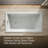 66" x 36" Whirlpool Acrylic Bathtub with Heater-51403840