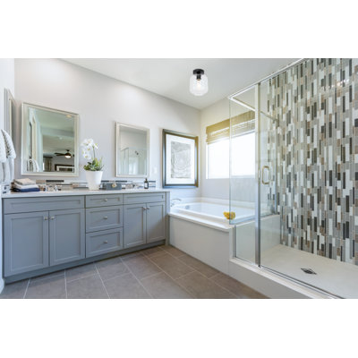 Drinkard Glass Flush Mount