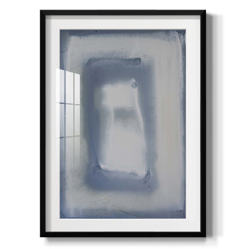Mise au point II - impression encadrée, Noir