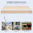 Topbuy 116'' W D Nylon Cover Retractable Patio Awning-95985276