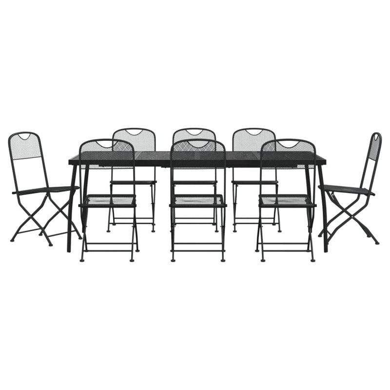 Ensemble de salle à manger 4 personnes Vertis, L 78,7 po x l 37,4 po x H 28,3 po, 8