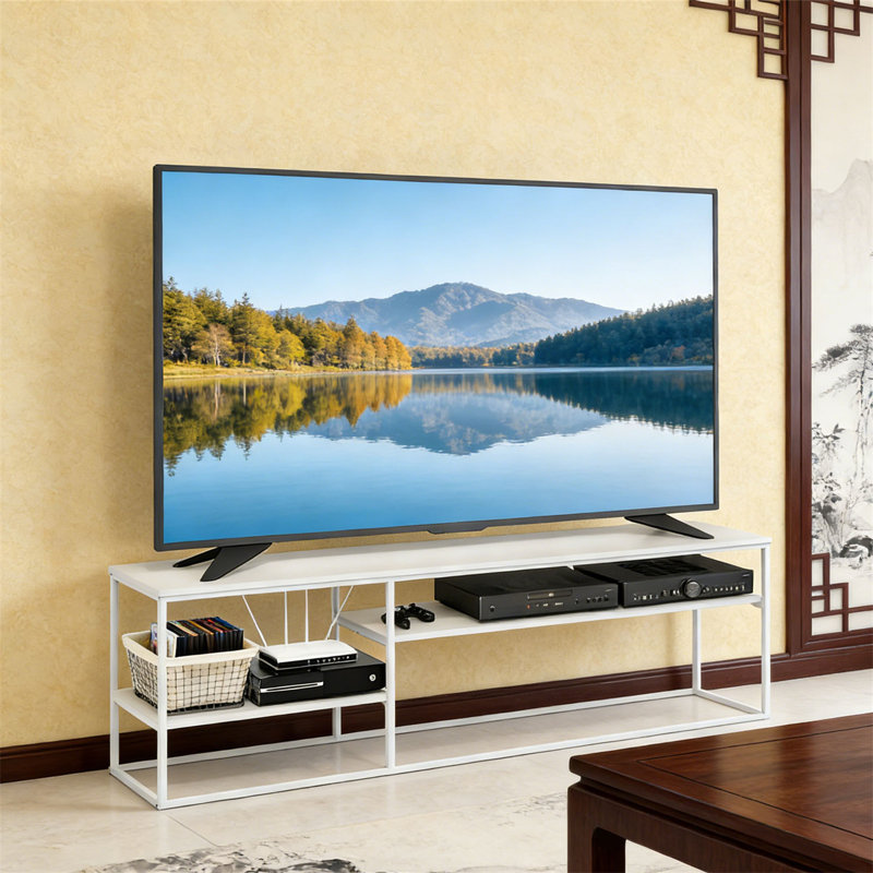 Meuble télé, console, meuble télé Modern, H 21,9 po x L 70 po x l 16 po
