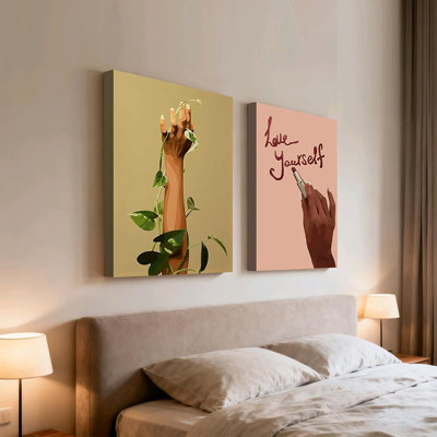 2 Piece Wrapped Canvas Set
