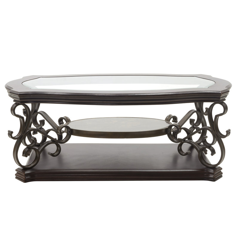 Table basse avec rangement Skylah