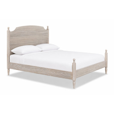 Schilling Rubberwood and Oak Bed