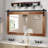 Dimmable Vanity Light with Walnut Bath Bar-1669042141