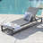 Adjustable Aluminum Chaise Lounge Set For Outdoor Relaxation, Weather-Resistant And Comfortable Seating-1384223574-1384223569