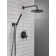 Modern Raincan Round Shower System, Rain Shower Head with Handheld Spray, Shower Faucet Set