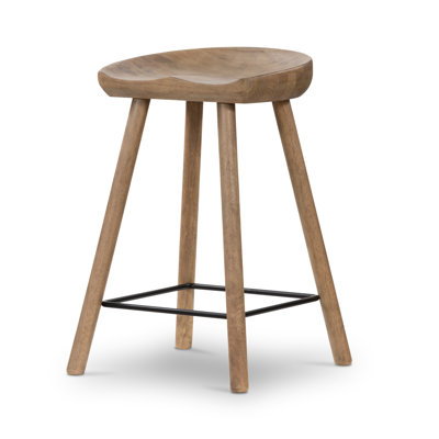 Barrett Solid Wood Bar Stool