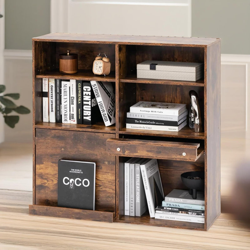 Sisodiya 90cm H x 90cm W Corner Bookcase