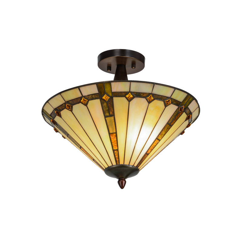 Belvidere 2 - Light Semi Flush Mount