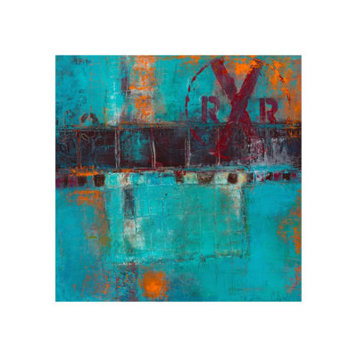 «Down by the Tracks I» par Ann Golumbuk - reproduction d'art